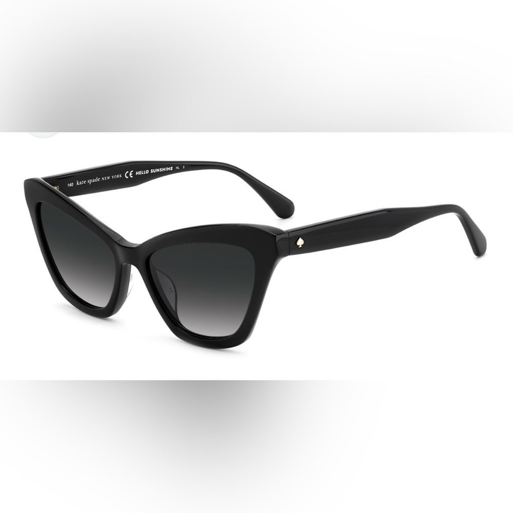 Kate Spade Amelie Black Sunglasses NWT! ♠️ - Picture 1 of 10